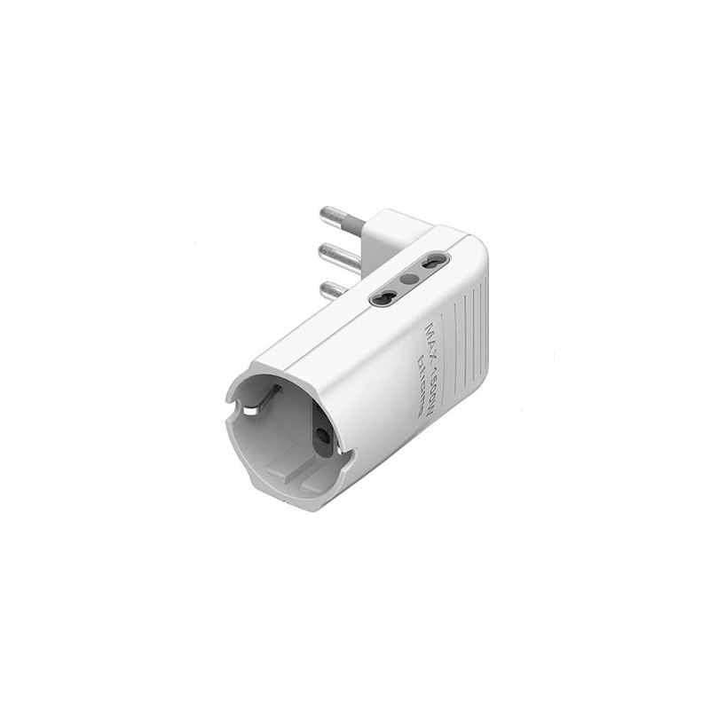 Triple adapter 2prese bipasso 1presa with...
