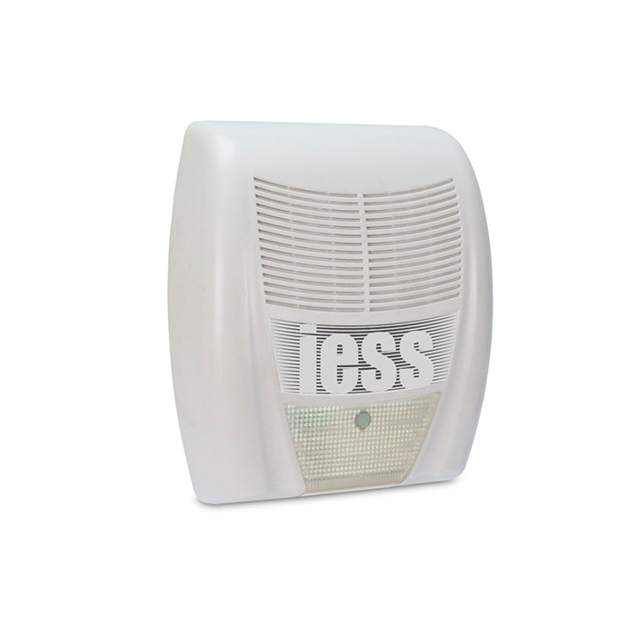 Siren dalarme à barres autochotées avec iess clignotant