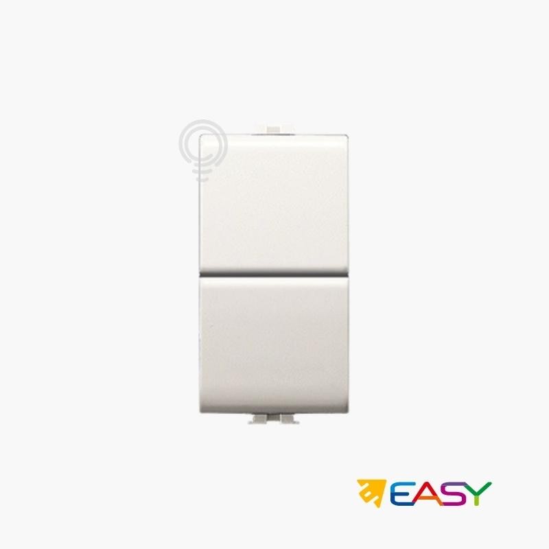 Pulsante doppio elettrico 1p+no - 1p+no 10a...
