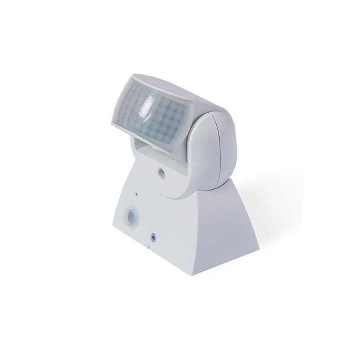 Sensore elettrico di movimento a infrarossi ip65 con snodo 1200w SE001BI