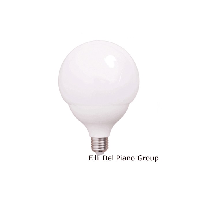 Lampada globo led illuminazione d120 luce fredda 1900lm...