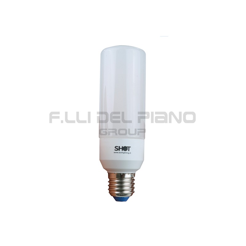 Led tubular lamp cold white light 9.5w e27 6500k