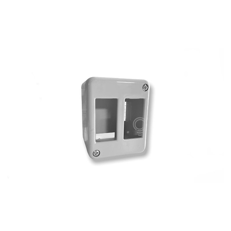 Conteneur mural 2 places ip21 2822wh sm2 bi...