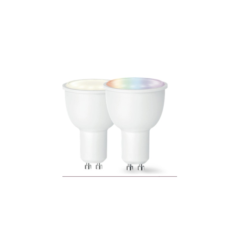 Led bulb gu10 4 5w 300lm rgbw dimm wifi 120...