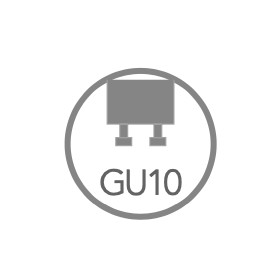 Led bulb gu10 4 5w 300lm rgbw dimm wifi 120 50x72mm 25000h cri80