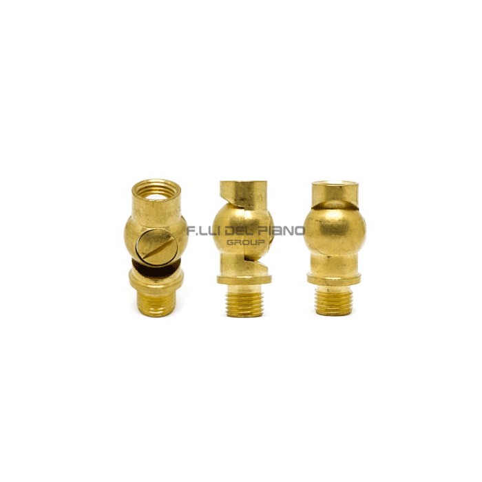 Screw joint in brass spare parts for chandeliers d.16mm...