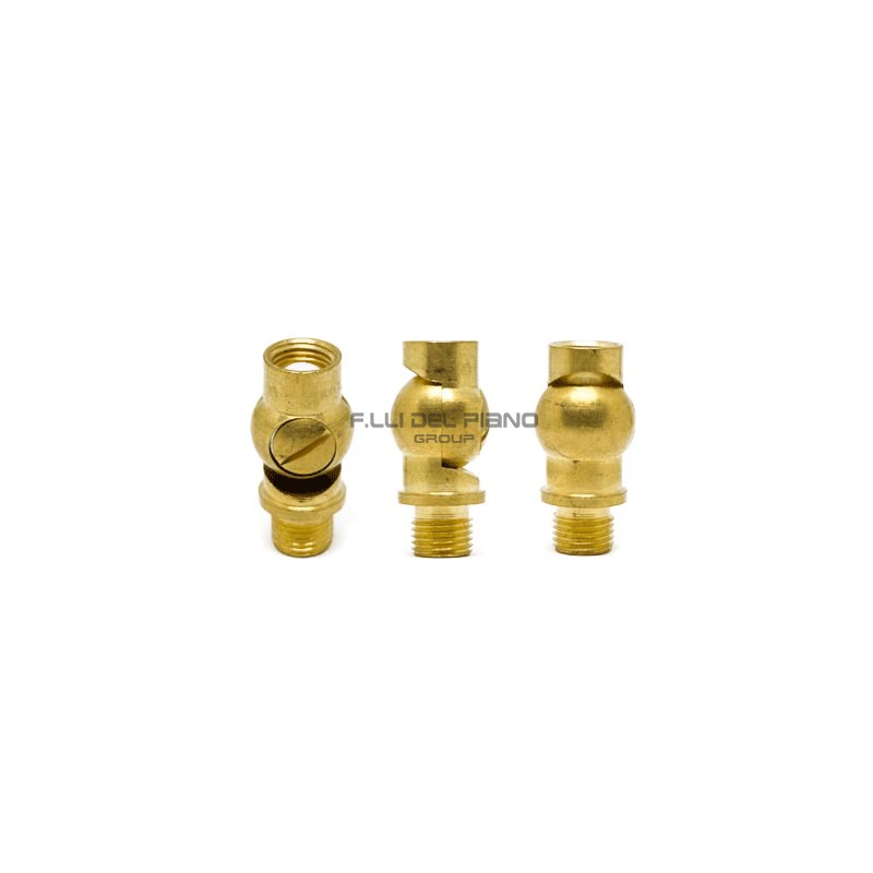 Screw joint in brass spare parts for...