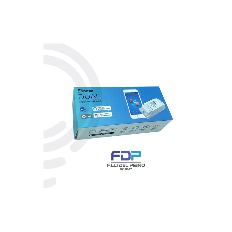 Controllo domotica a 2 canali per gestione...