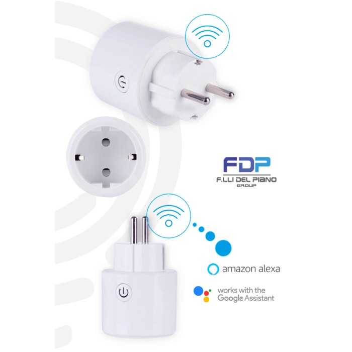 Prise intelligente avec prise wifi compatible avec amazon...