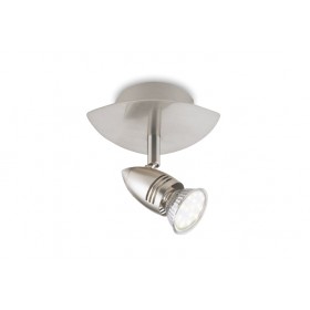 Metal spotlight spot wall gu10 3w connection