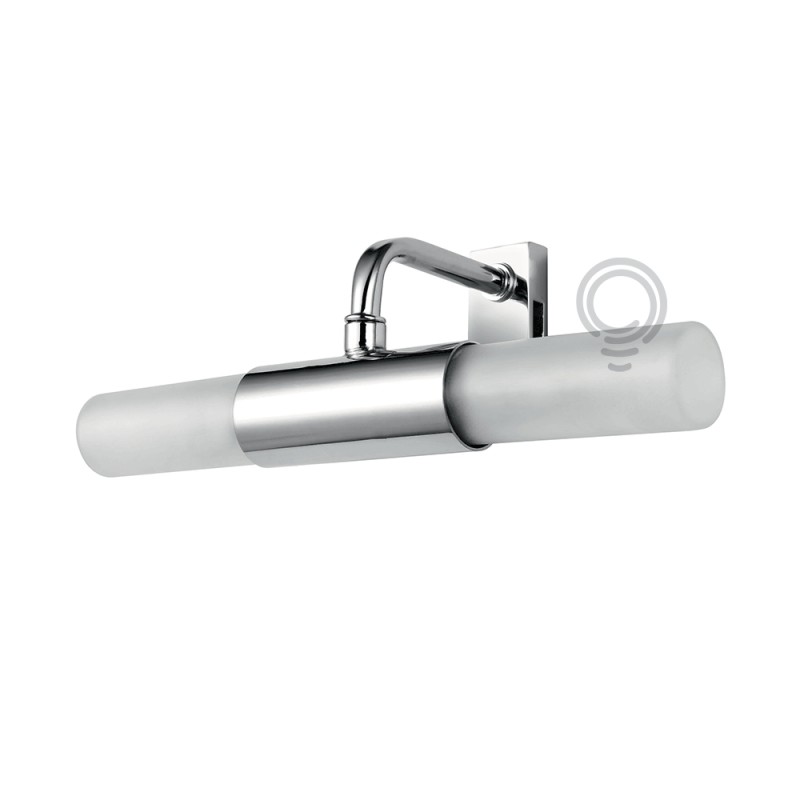 Applique specchio roby cromo 2xg9 ip23 23x9x17cm