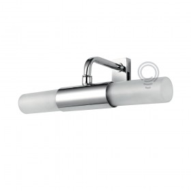 Applique specchio roby cromo 2xg9 ip23 23x9x17cm