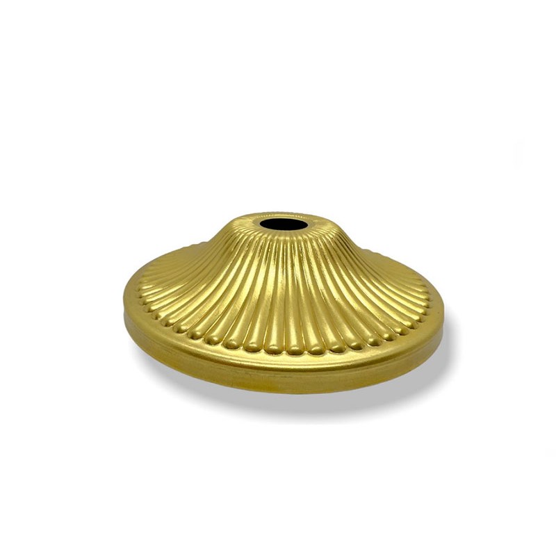 Mittelabdeckung gearbeitet Gold 80mm...