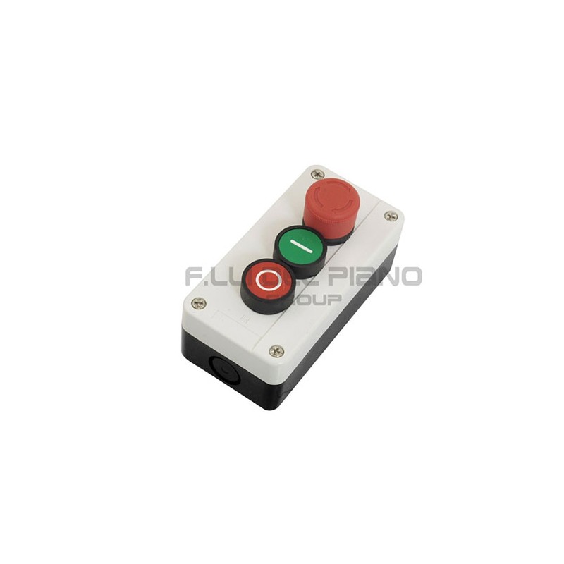Safety control unit red zero green button...