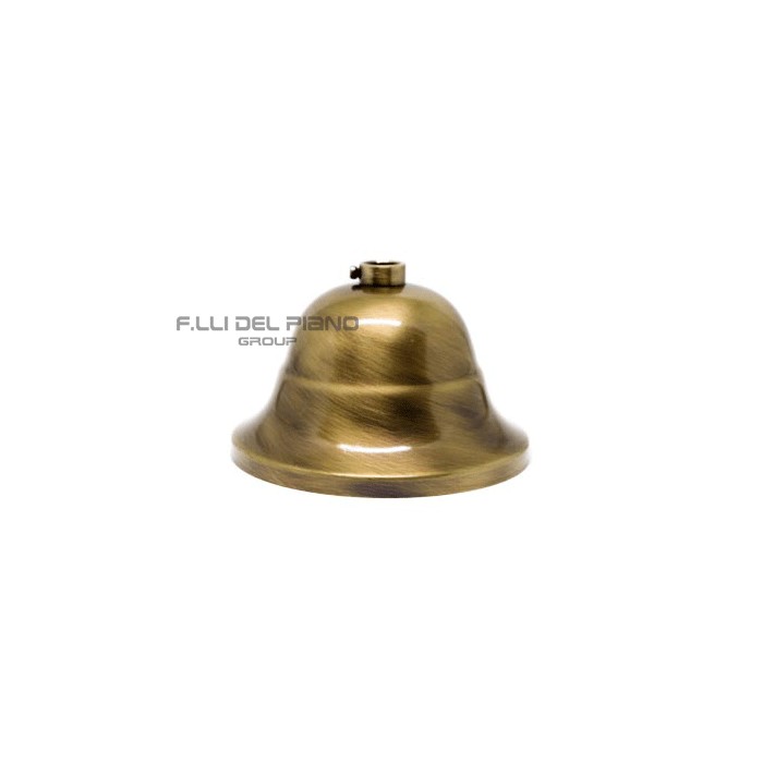 Accessoires lustre rosace fer bronzé d.90mm