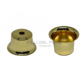 Lustres en verre e27 laiton doré 58x40