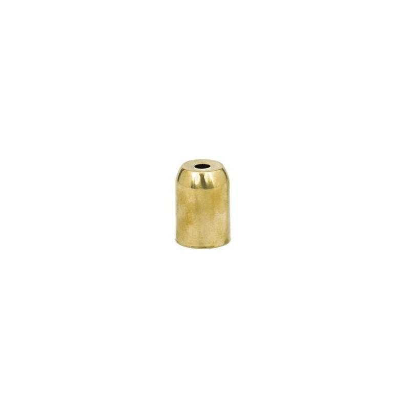 Bicchiere metallo lampadario ottone e14 mignon ST/61OR