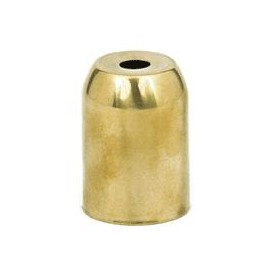 Bicchiere metallo lampadario ottone e14 mignon st/62 