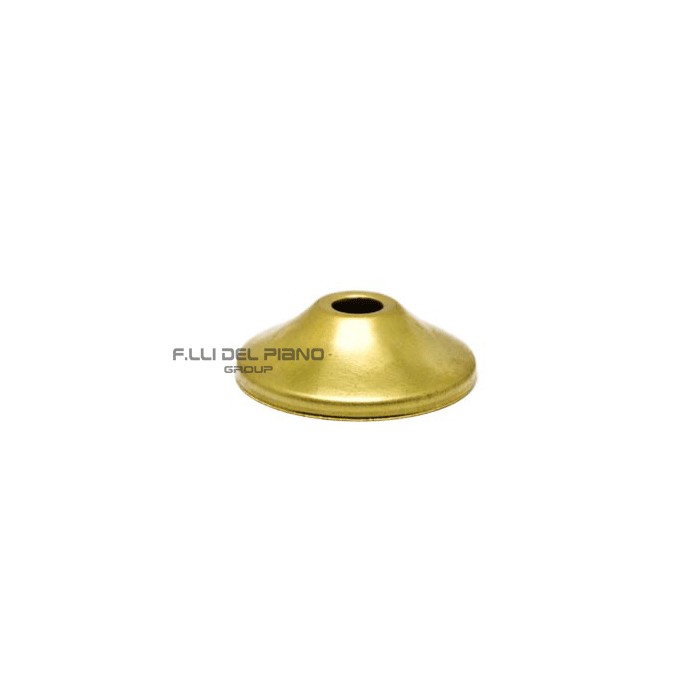 Copricentro lampadari liscio ottone d80mm 