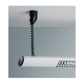 Sospensione elettrificata e funi in acciaio cavo 3x1,5 nero plexiform