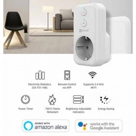 Prise intelligente 2,4 ghz wi-fi manuel de la minuterie à distance compte à rebours