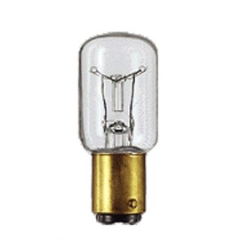 Lampada incandescenza per macchina da cucire 15w ba15 16x45mm