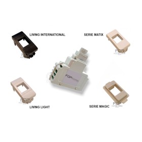 Dimmer regolabile per lampade led e alogene trasformatori meccanici 4-100W