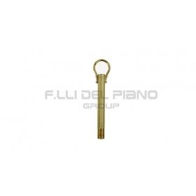 Tigetta lampadario con anello saldato oro lucido 100mm m10x1