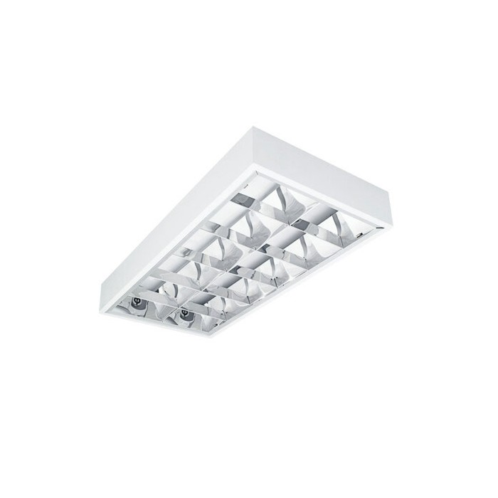 Plafoniera speculare illuminazione a LED torino 2x18w G13...