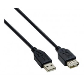 Câble usb mâle usb femelle 1.80mt câbles de transmission électroniques