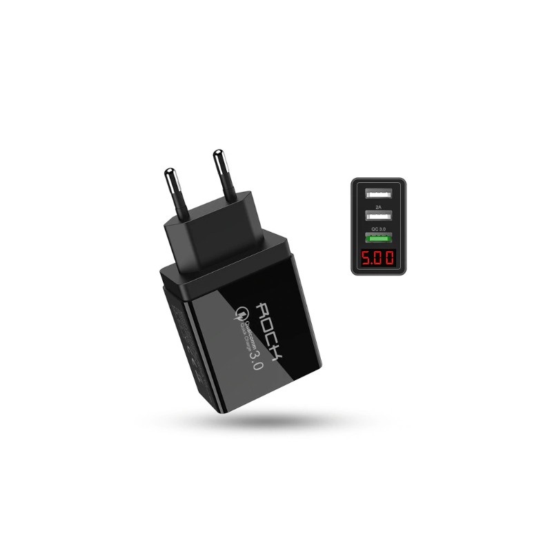 Chargeur électrique 3 ports usb smartphone...