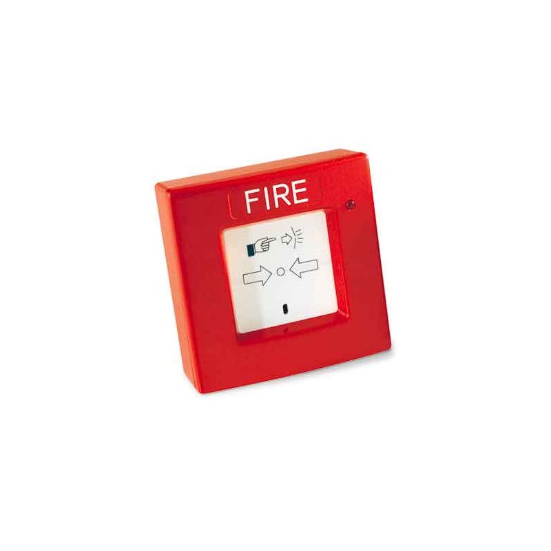 Pulsante manuale a rottura vetro 1043/143 urmet