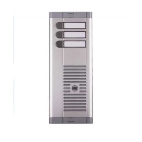 Pulsantiera da esterno in alluminio 3 pulsanti 1 fila verticale 725/103 Urmet