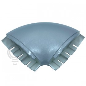 Giunto angolare plafoniera vega grigio (ral9006) ricambio plexiform