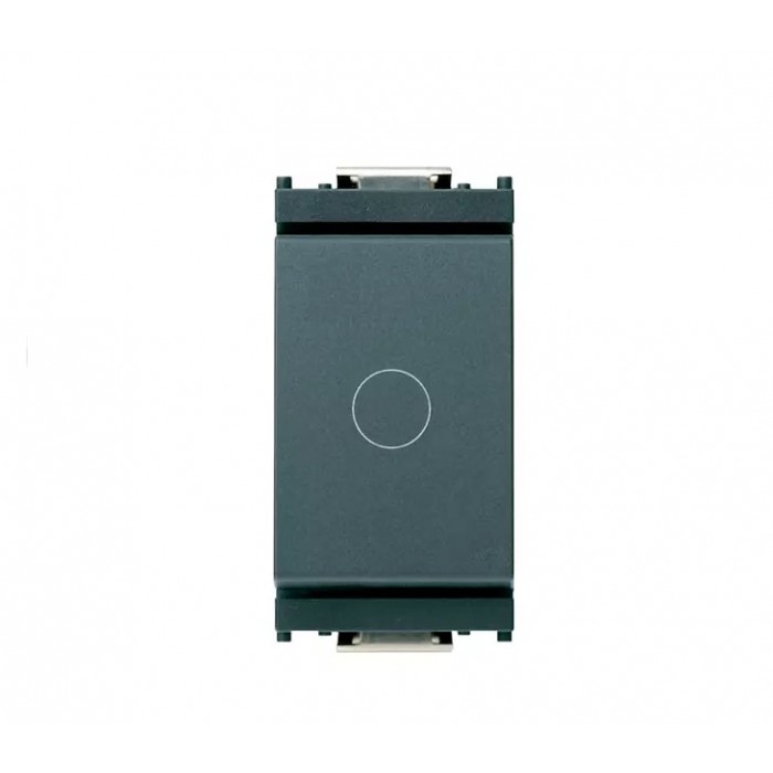 Pulsante elettrico 1p NC 16A grigio Vimar Idea 