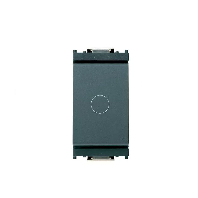 Pulsante elettrico 1p NC 16A grigio Vimar Idea 