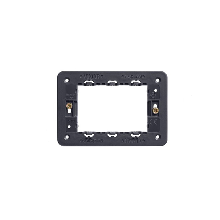 Eikon support 3m series rectangular boxes with vimar...