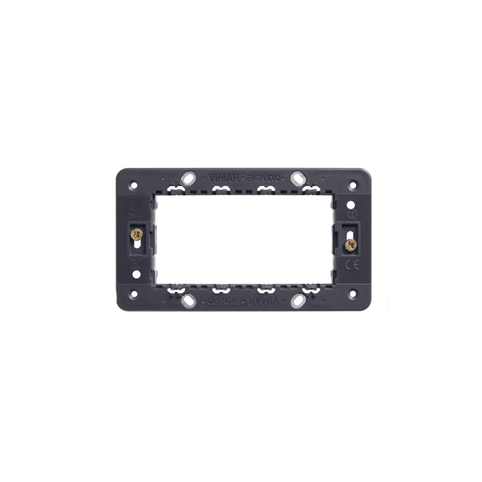 Eikon support 4m series rectangular boxes with vimar...