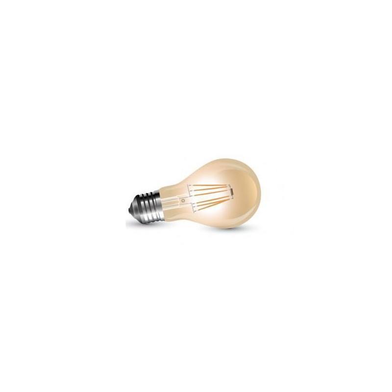 Rétro vintage stick led e27 4w-34w amber shot...
