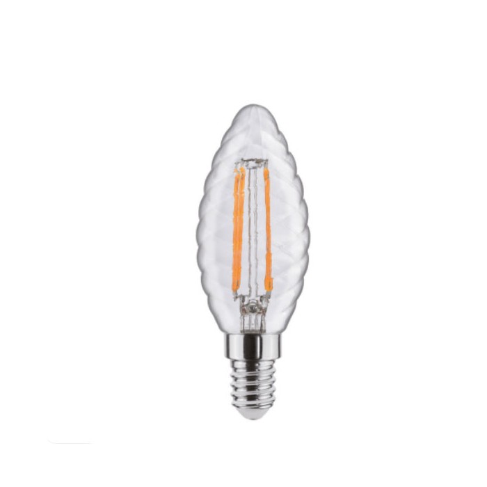 Vintage transparent spiral lamp 470lm E14 led 4,5w k2700