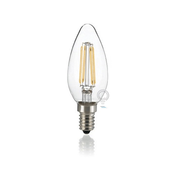 Lampada oliva led e14 luce bianca 470lm illuminazione...
