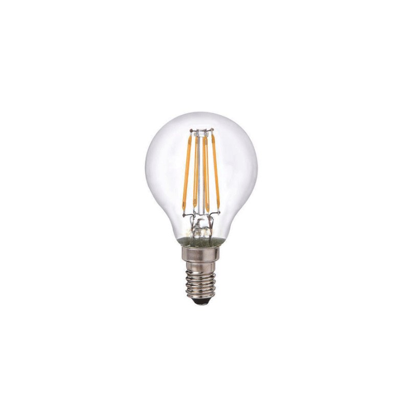 Lampe sphère mignonne vintage led 4.5w avec...