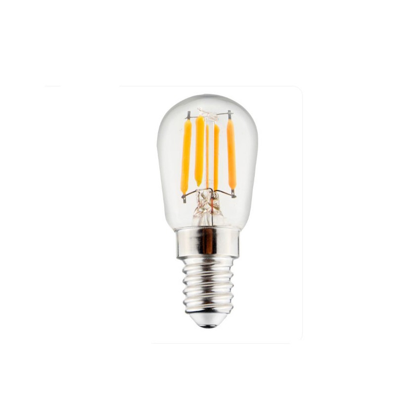 Small light bulb pear led stick transparent E14...