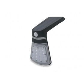 2w solar rechargeable led floodlight with ip65 shot motion sensor