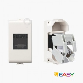 Presa trasmissione dati di rete RJ45 Cat 6 UTP non schermata autocrimpante 