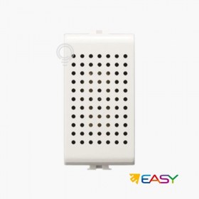 Suoneria elettrica 1 modulo 12v bianco 8Va Matix