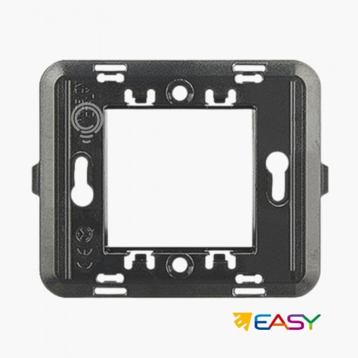 Support pour boite 2 places ronde et carrée D.65 Matix