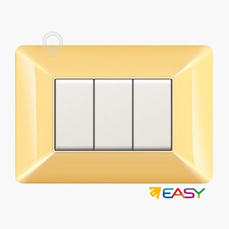 Plaque de recouvrement dinterrupteur 6 modules...