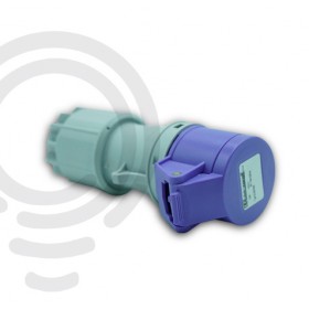 Straight 2p 24v ip44 cee industrial socket