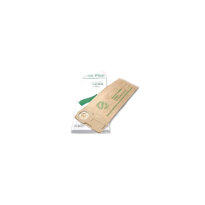 Sacchetto adattabile per aspirapolvere folletto vk120-121-122 pz 8